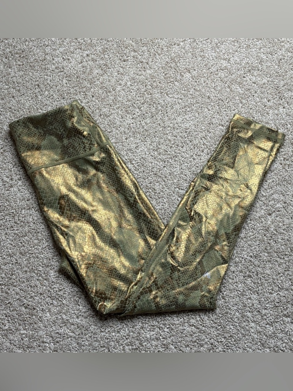 IVL Metallic Snake Leggings